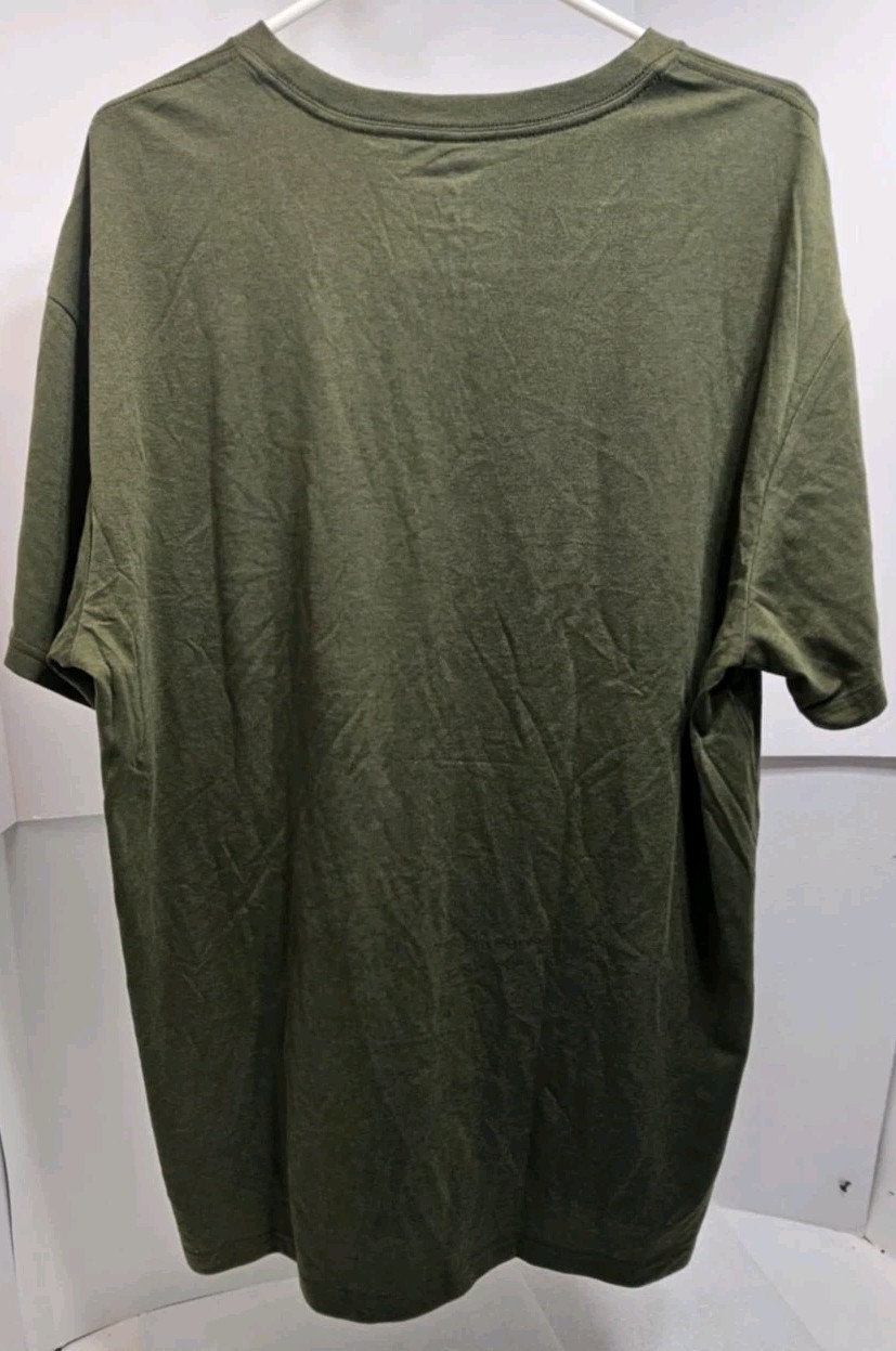 Athletic Works Men's Green Cotton Crewneck T-Shirt - Size XL (46-48) - Brand New gallery