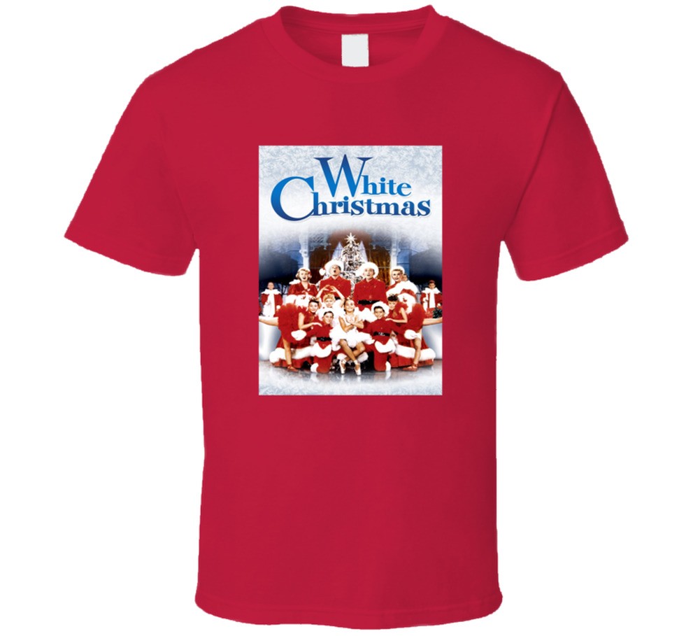 White Christmas Movie Tee Classic Holiday Movies T Shirt