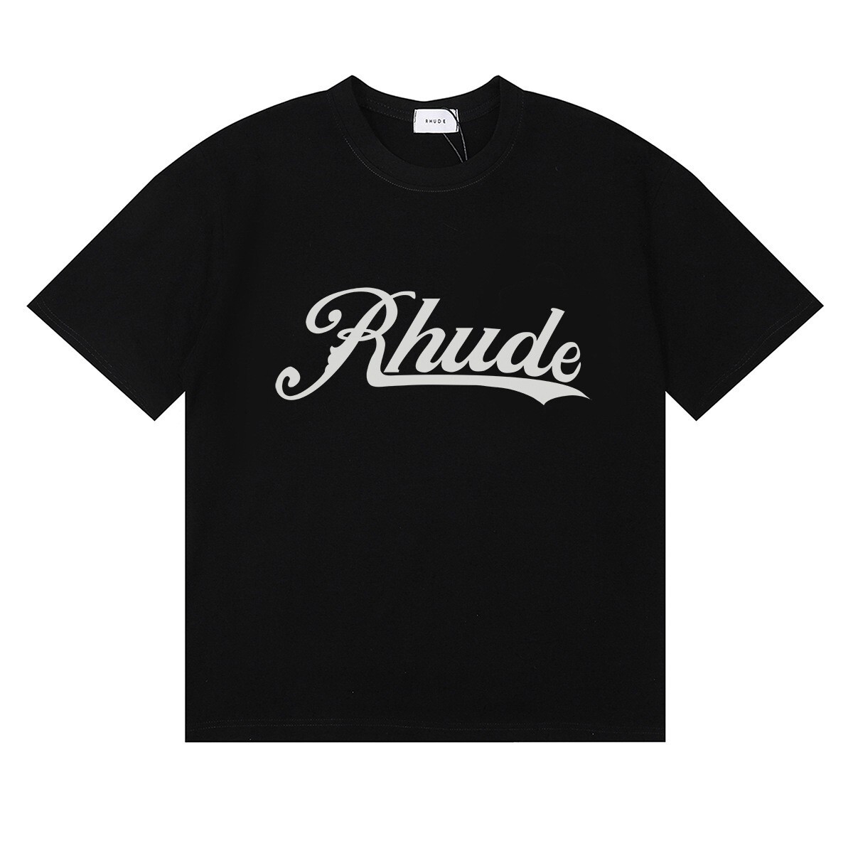 NEW RHUDE Men Women High Quality Leisure Cotton Short Sleeve POLO T-Shirt M-2XL gallery