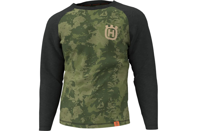 Husqvarna Xplorer TERRÄNG (Swedish for "Terrain") Long Sleeve T-Shirt gallery