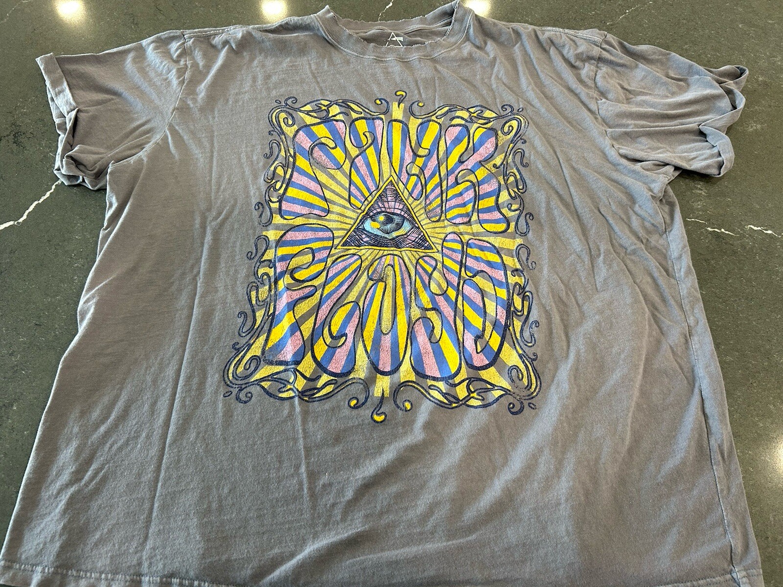 Goodie Two Sleeves Pink Floyd Gray Graphic Tee T Shirt 2xl Grunge