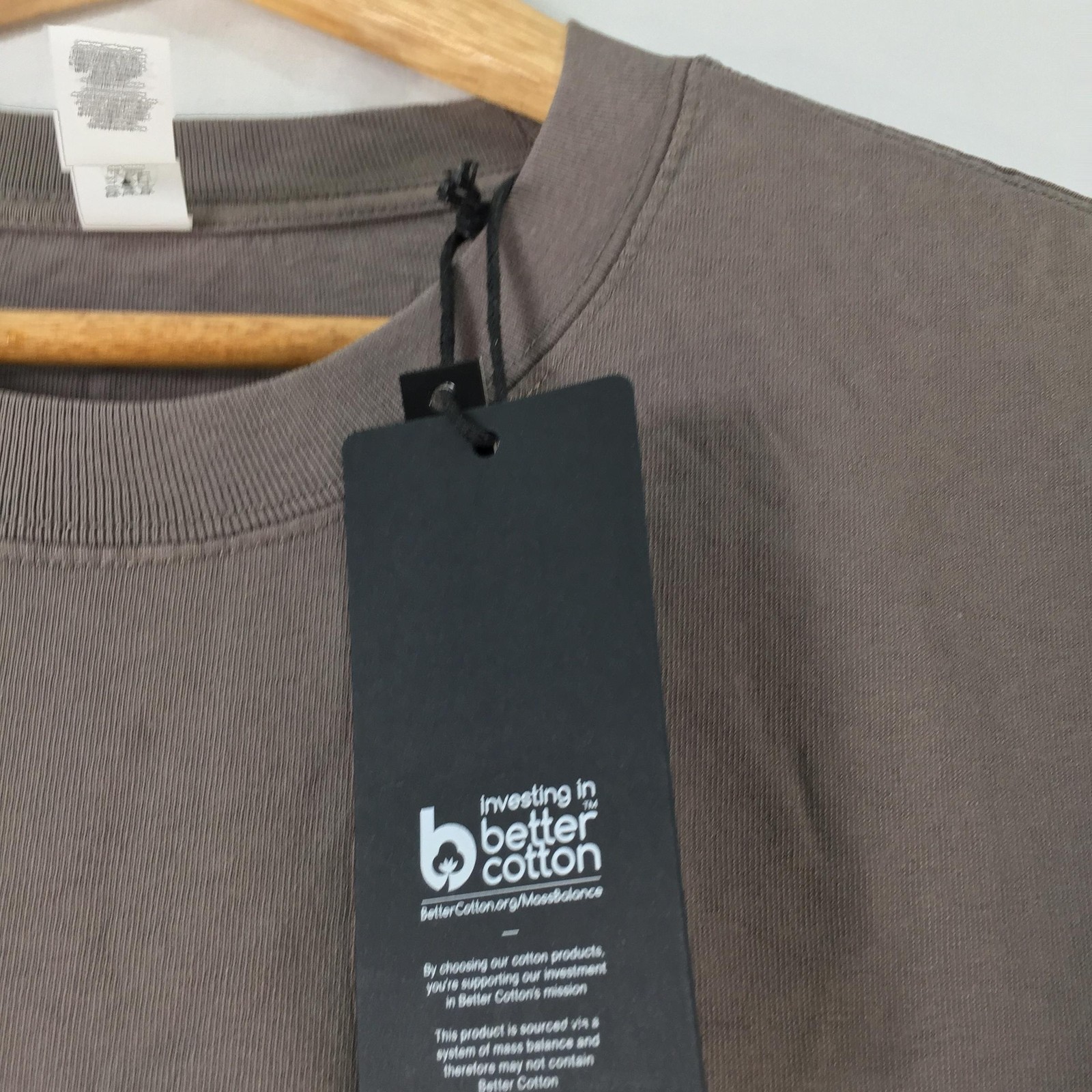 AS Colour Shirt Mens Size L Grey Organic Heavy Faded Minus 2 T-Shirt 133754 gallery