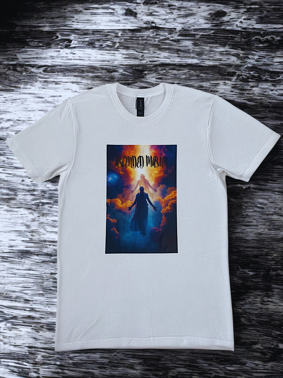 DTF Custom Made - ASCENDED MASTER Short Sleeve T-Shirt - White SML gallery