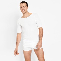 Holeproof Aircel Thermal Short Sleeve Tee MYQ31A White