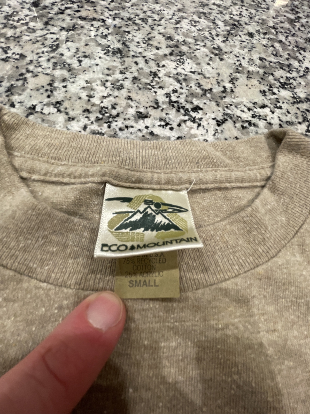 Eco Mountain Carlsbad Caverns National Park Graphic T Shirt S Made In The USA gallery