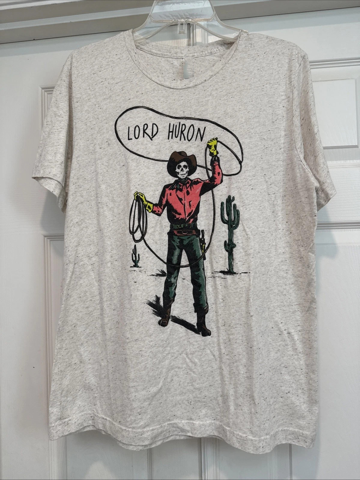 Lord Huron Skeleton Cowboy Cactus T Shirt Full Size S-5XL gallery
