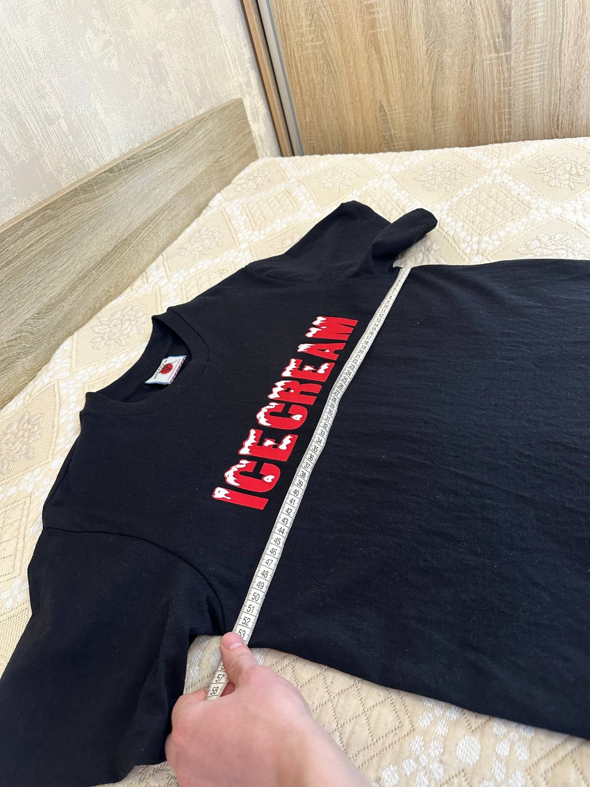 Vintage BBC Icecream Big Logo T Shirt Mens Size L Black gallery