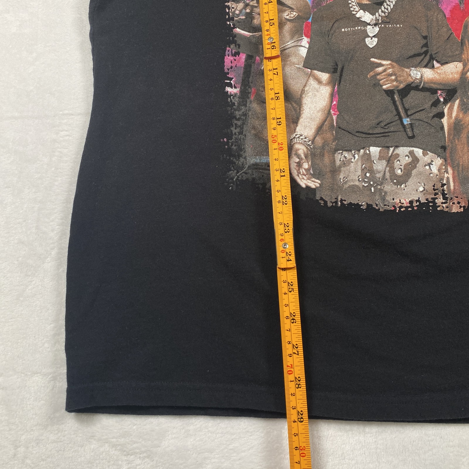 Where The Party At Tour Unisex Graphic T-Shirt Black Size XL Nelly Ja Rule Eve gallery