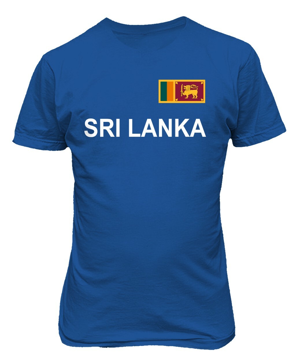 Cricket Sri Lanka Jersey Style Fans Supporter Men’s T-shirt