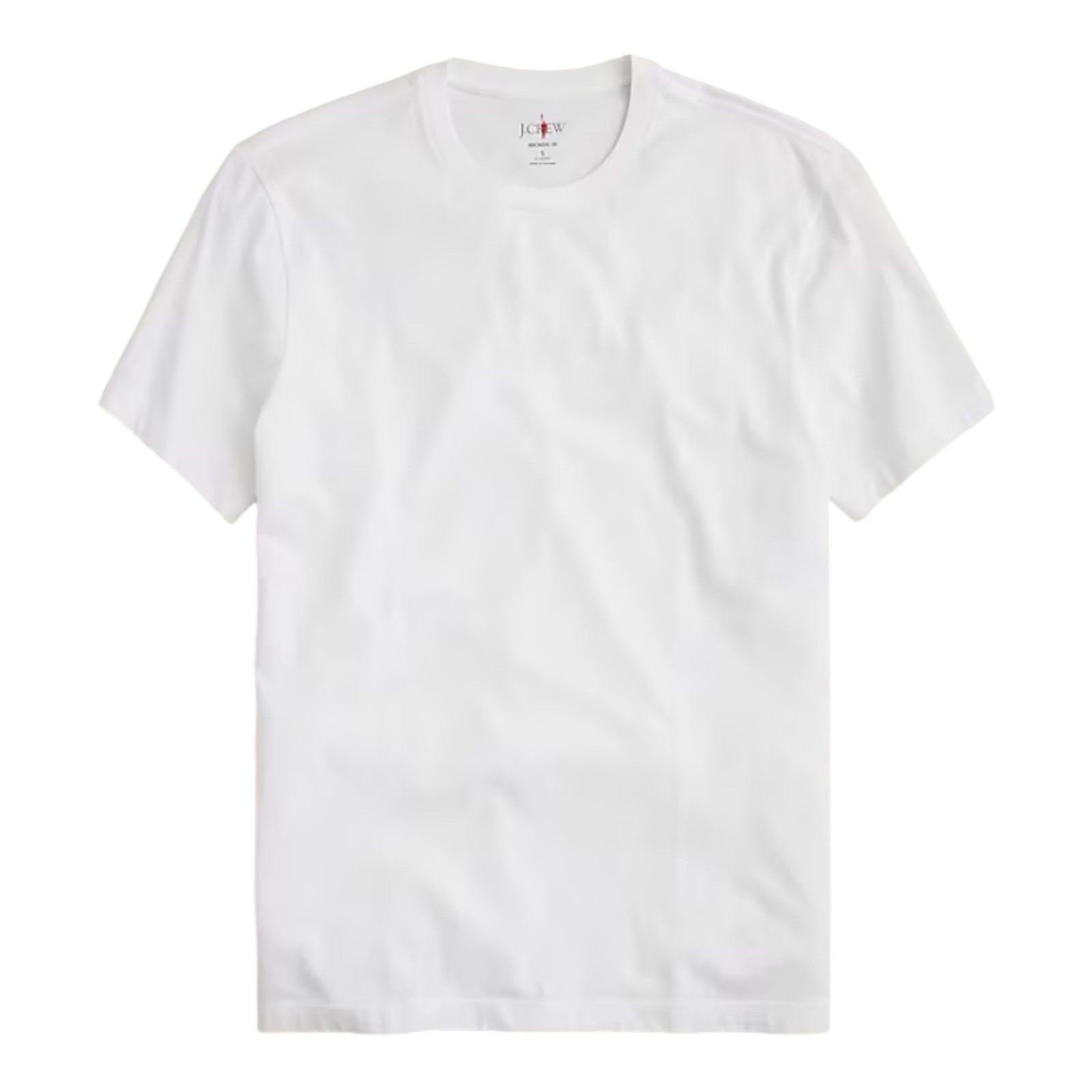J Crew Tall Broken In Short Sleeve Crew Neck T Shirt Mens Size Medium Tall White gallery