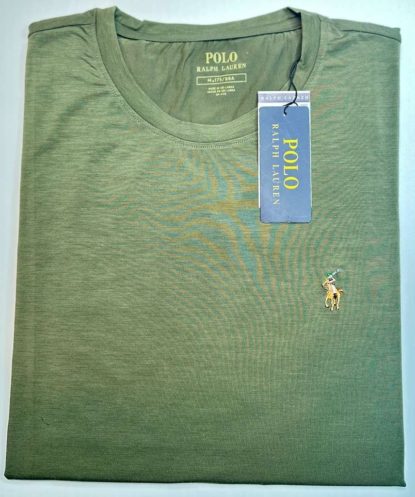 NWT Polo Ralph Lauren Men Crew Neck Olive Green T Shirt Free Shipping gallery