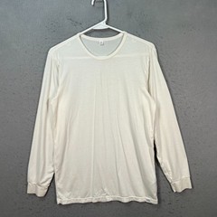 Uniqlo Mens Size Small Heattech Long Sleeve T Shirt White