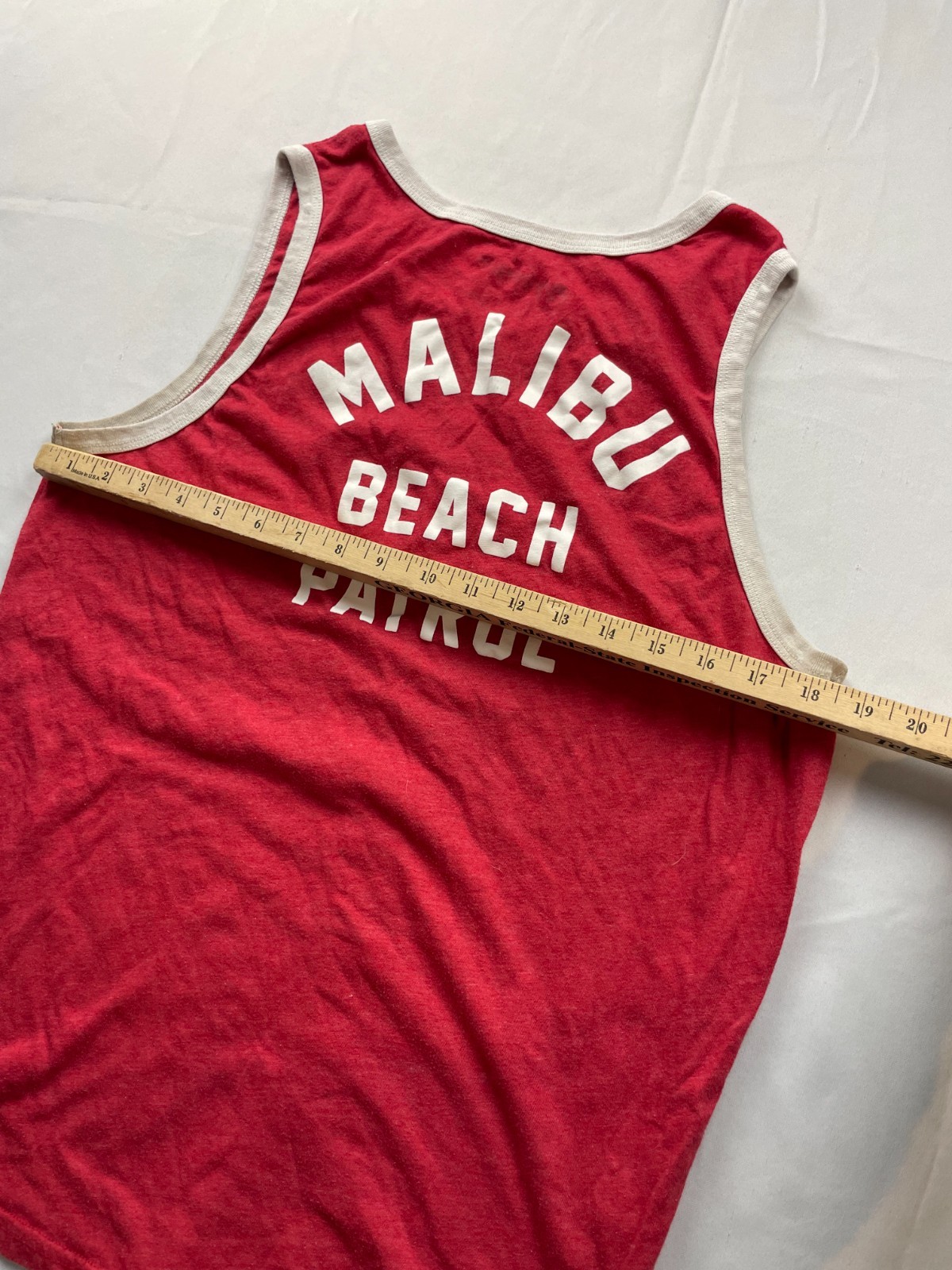Baywatch Tank Top Womens Red Malibu Beach Patrol Sleeveless Summer Scoop Neck gallery