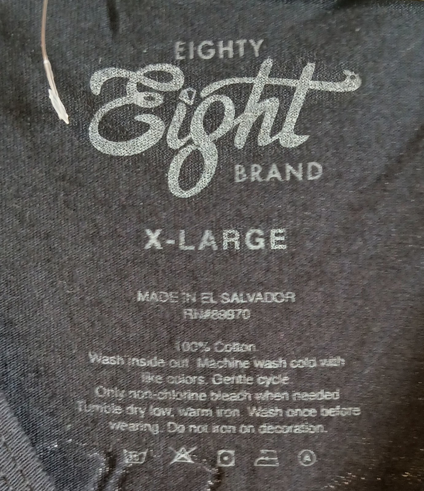 T-Shirt Eight Brand Men's Short Sleeve Size X-Large. New gallery