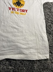 Vtg 90s Operation Desert Storm Victory In The Gulf L Shirt Single Stitch USA NOS