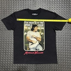 Morgan Wallen One Night At A Time World Tour Shirt Country Mens Size XL Black