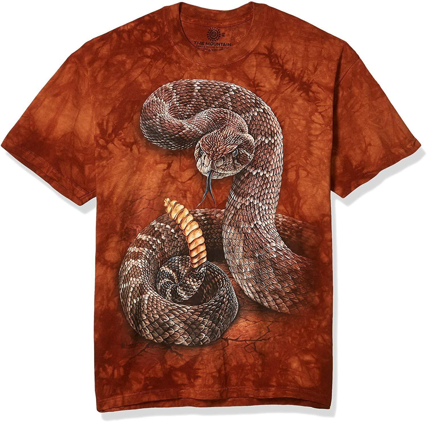 Rattlesnake Snake Charmer Diamondback Reptile Venom The Mountain T-Shirt S-5X gallery