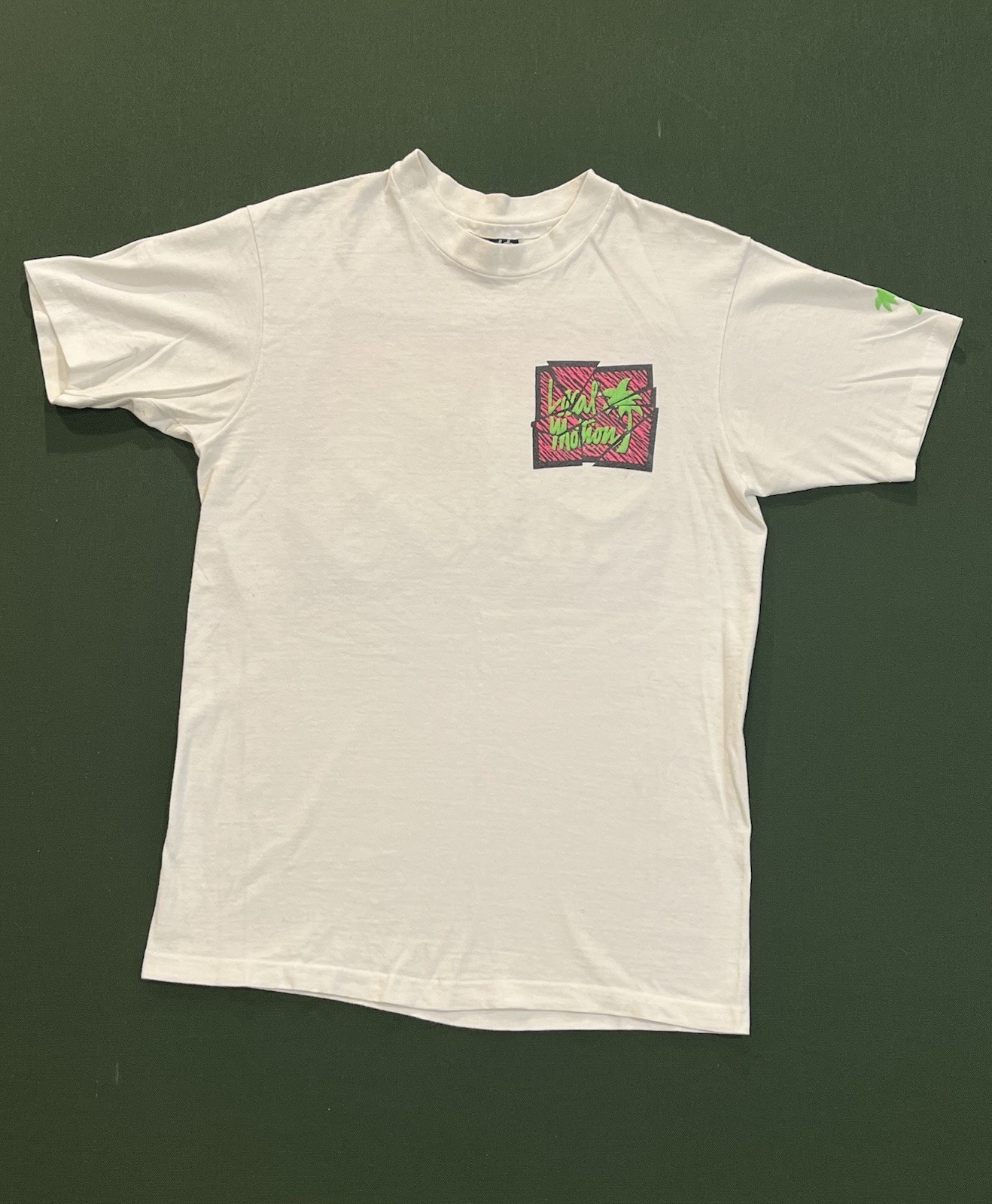 VINTAGE ca 1990 LOCAL MOTION Tee Shirt Men’s Size Medium by Koala Arts, Inc.