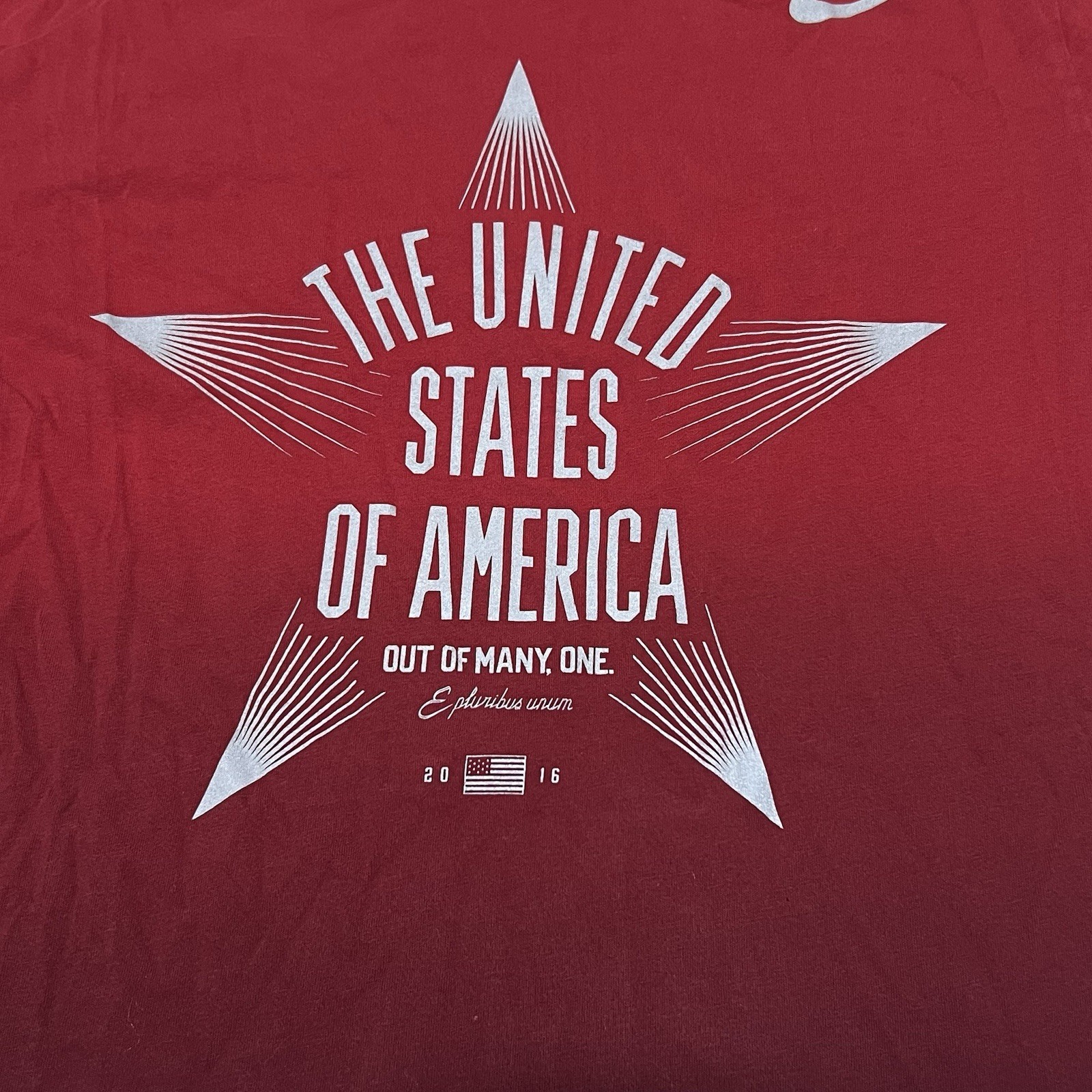 Nike T Shirt 2016 United States of American Out of Many, One Size Large Team USA gallery