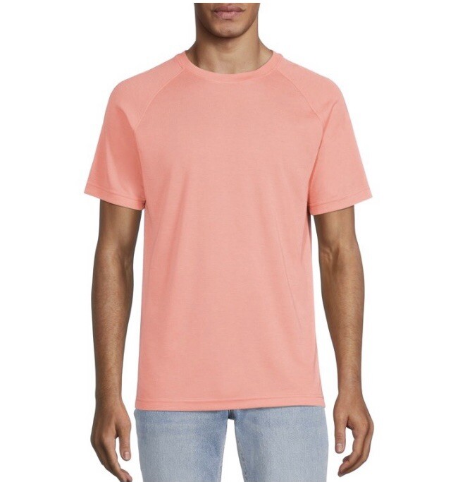George Men's Coral Reef Heather Raglan T-Shirt 2XL gallery