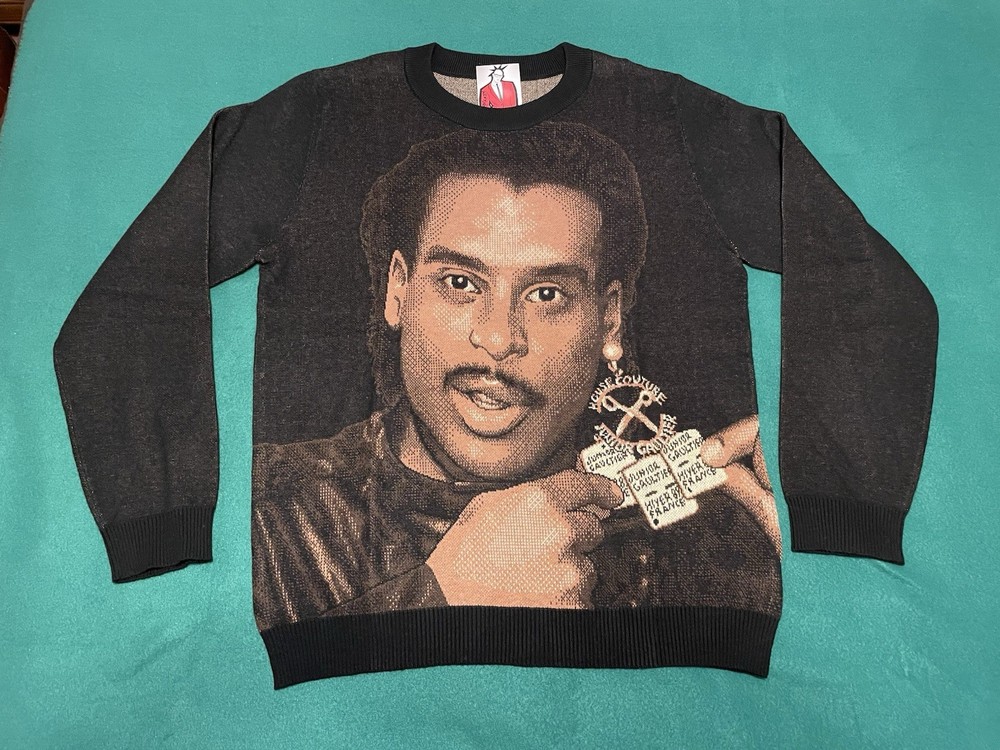 Willi Ninja Sweater Cotton / Poly Blend Paris Burning Voguing Icon 80’s