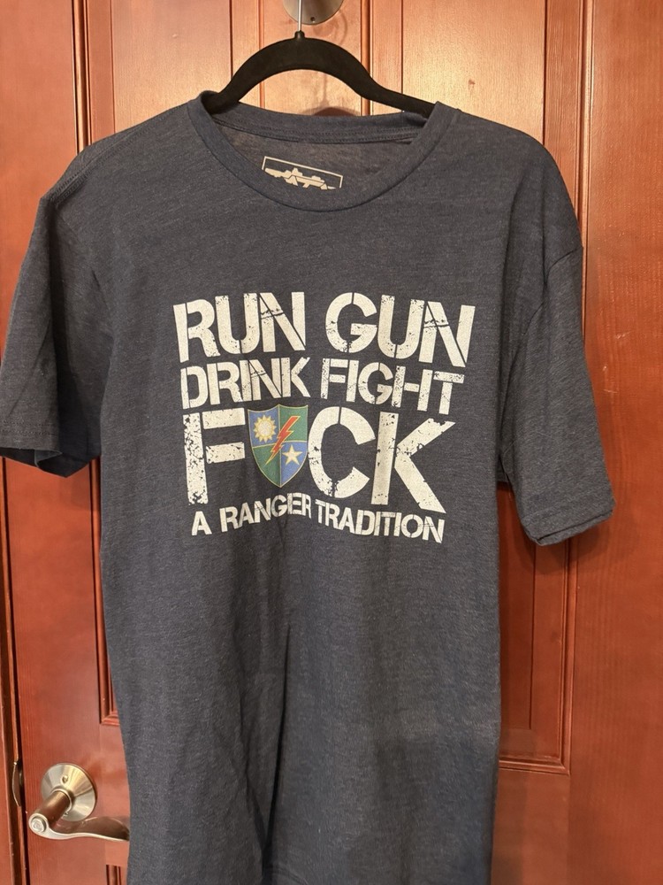 AMERICAN TRIGGER PULLERS ARMY RANGERS MENS LARGE
