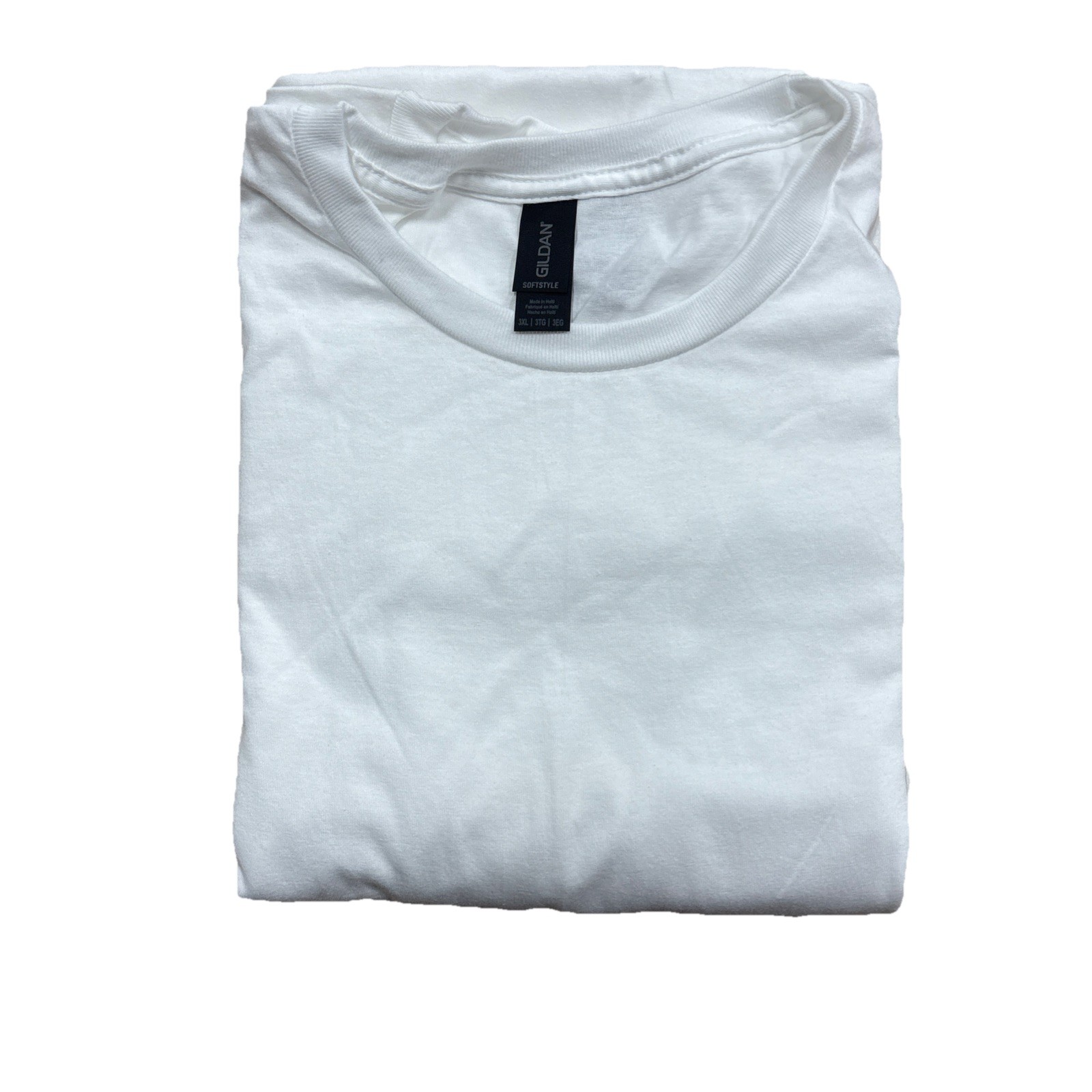 Gildan Unisex Adult Ultra Cotton T-Shirt, Style G2000, 4 Pack In White Size 3XL gallery