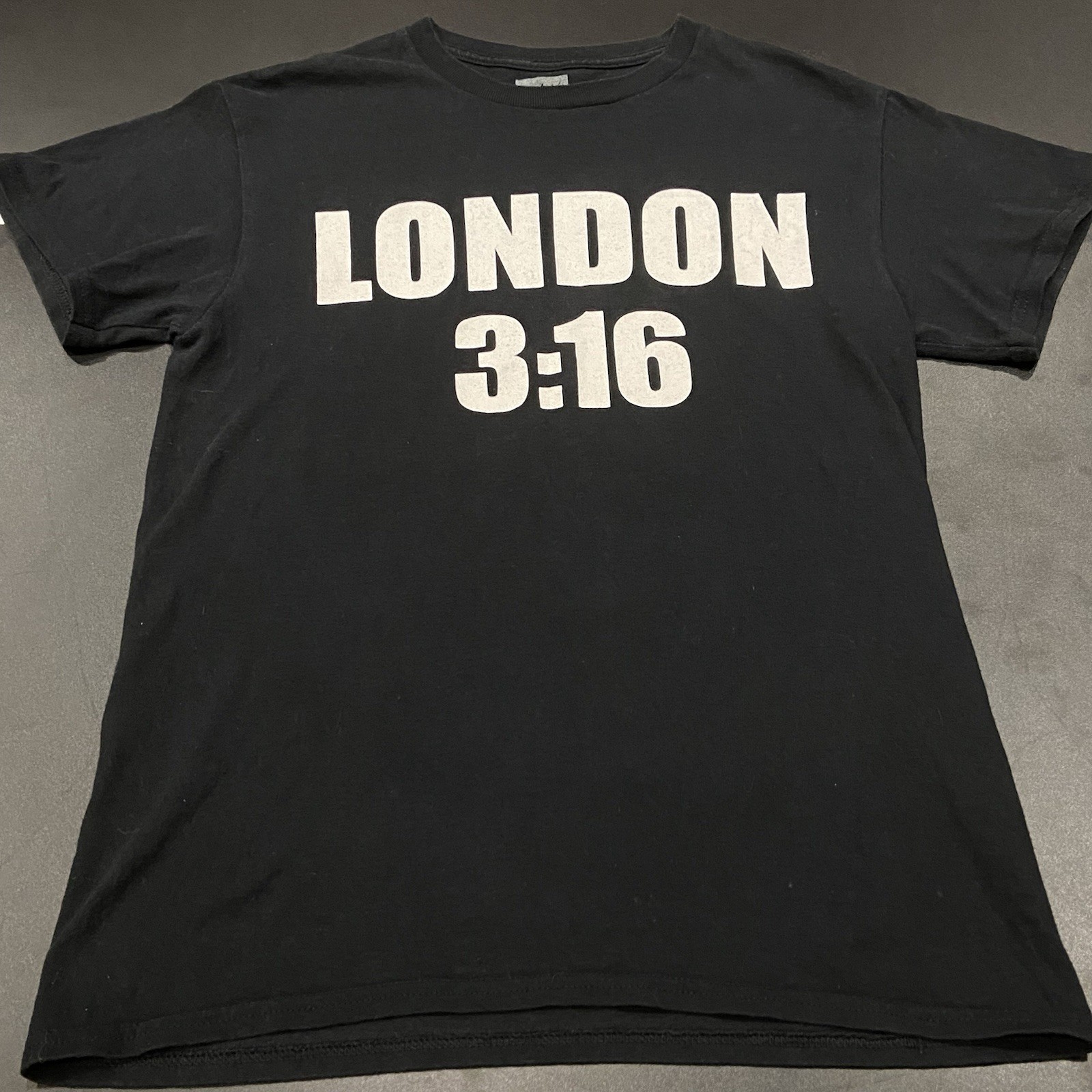 Stone Cold Steve Austin T Shirt Men’s Small 3:16 London WWE WWF Wrestling Rare gallery
