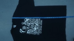 BAMBOO GODS & IRON MEN 1974 Blaxploitation Film Movie T-Shirt Black Size XL