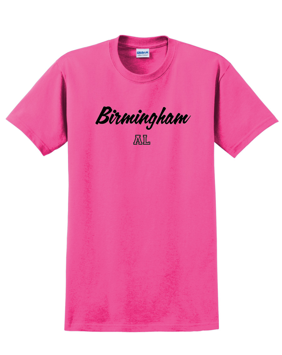Birmingham, Alabama State T-Shirt Short Sleeve Graphic Tee Unisex apparel gallery