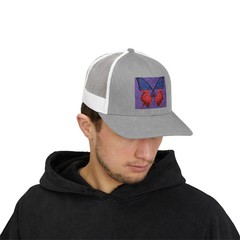 Haitian Flag Butterfly Cap