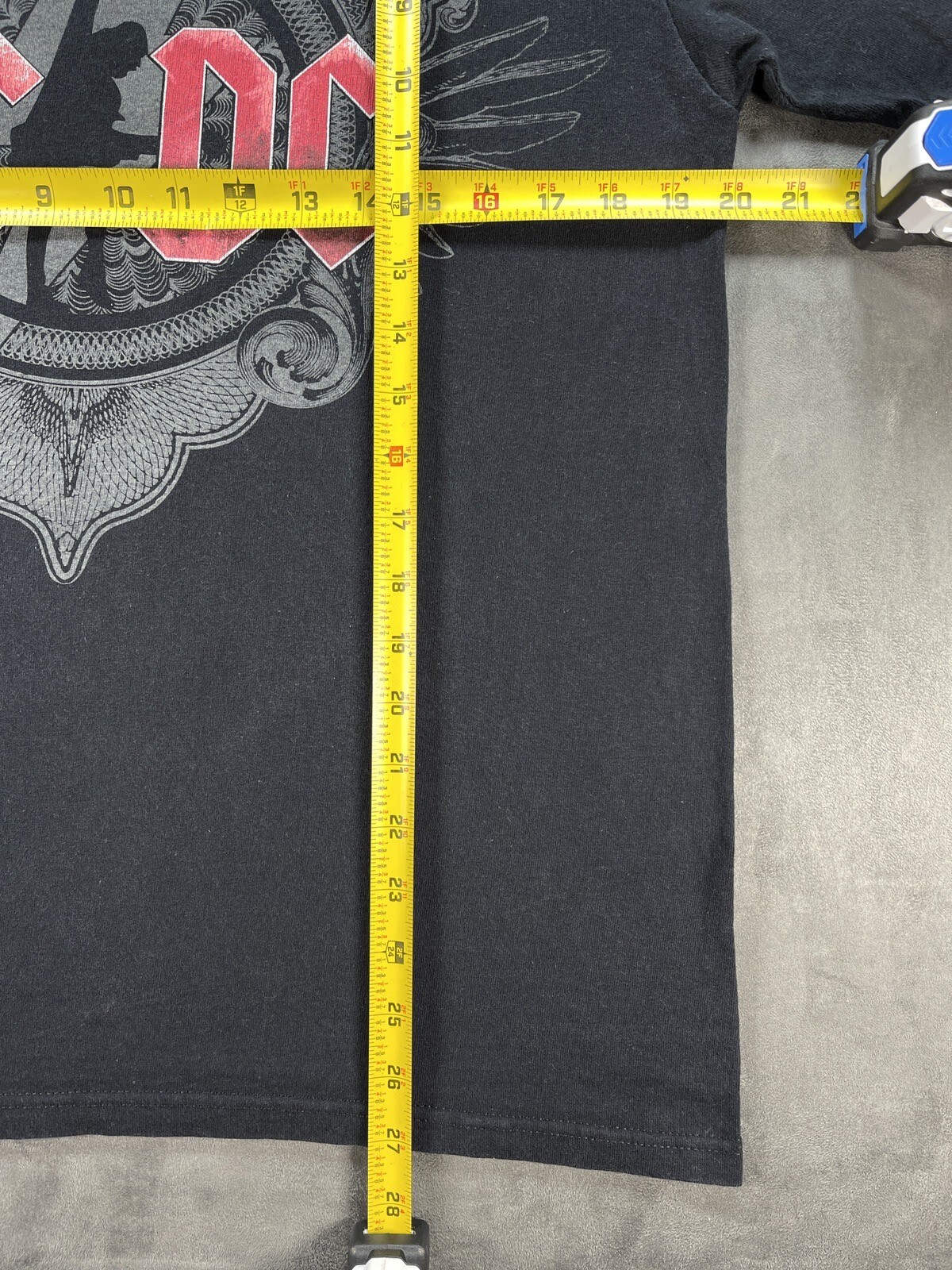 2008 ACDC Back In Black Ice Tour Medium Concert Shirt Money Talks Rock n Roll gallery
