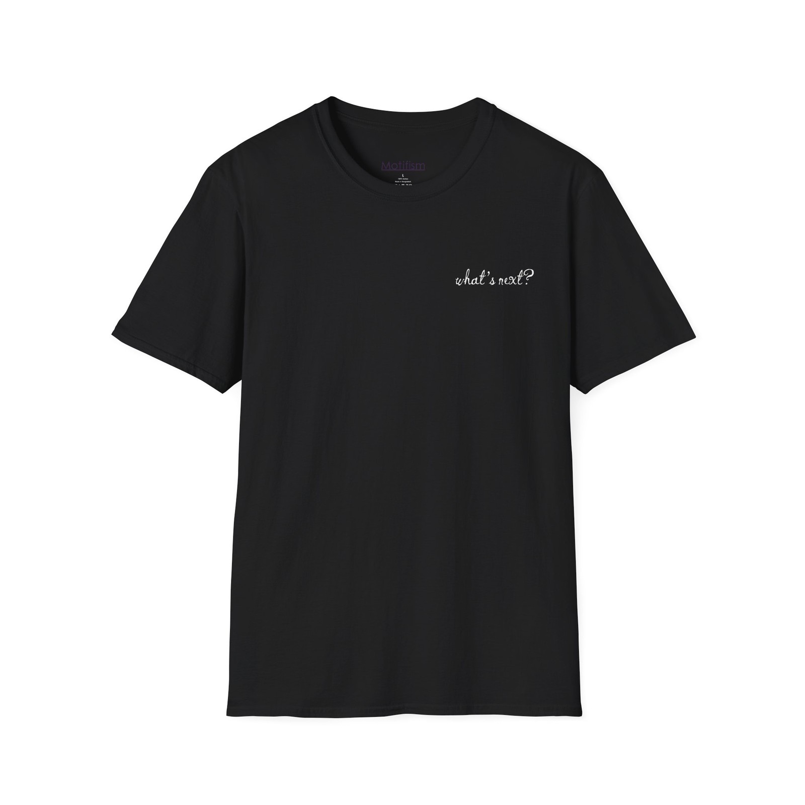 Unisex "What's Next" T-Shirt | Minimal Horror Skull Streetstyle Streetwear Tee gallery