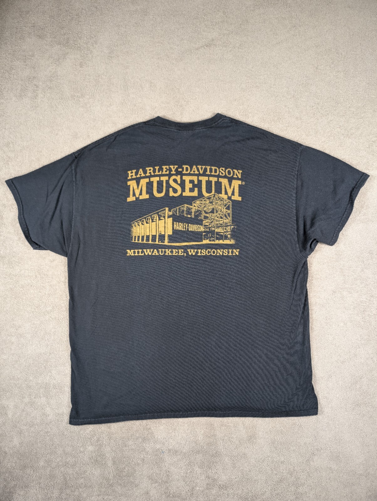 Harley Davidson Museum T-shirt Black 2XL 110 Years of Freedom Milwaukee, WI gallery
