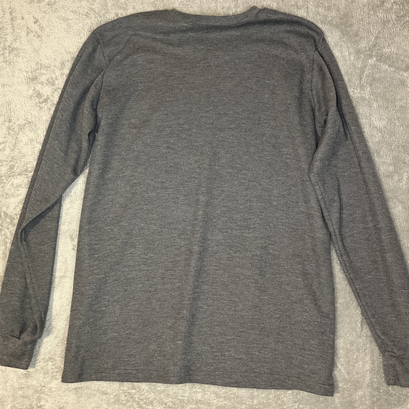 Open Trails Thermal Shirt Mens Large Waffle Knit Thermal Long Sleeve Pullover gallery