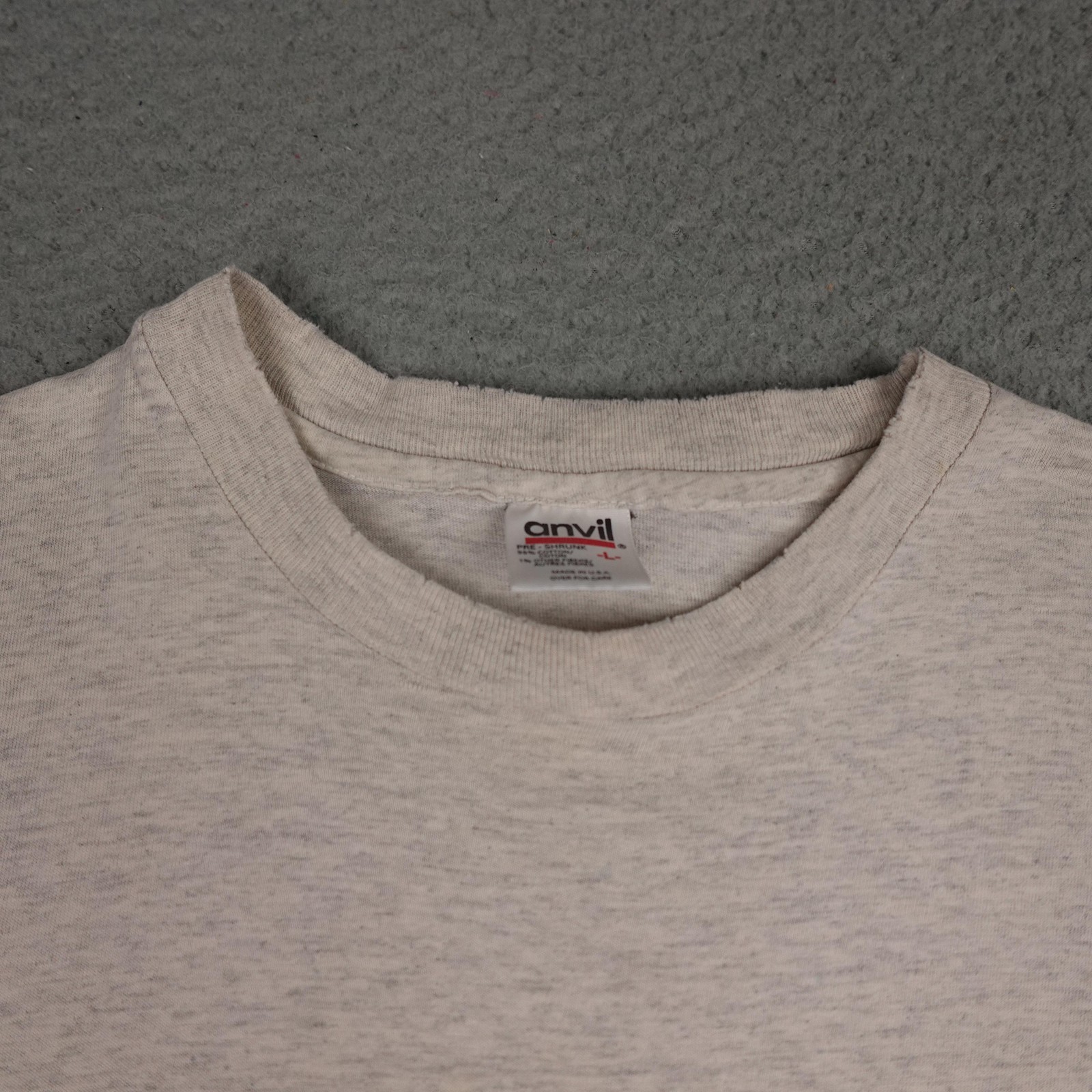 Vintage Sea World Shirt Mens Large Gray Dolphin Orca Tee 90s Made In USA Florida gallery