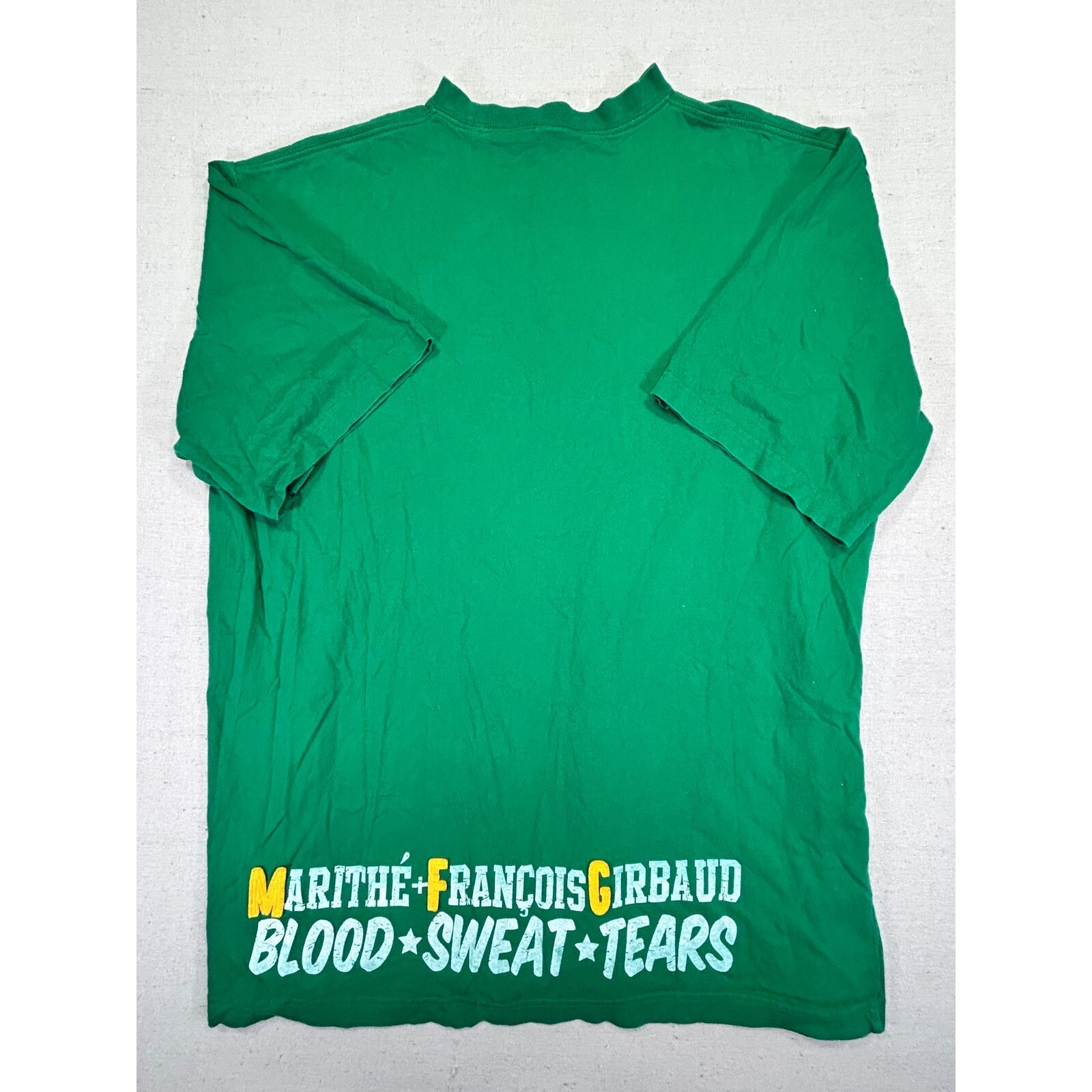 Marithe' Francois Girbaud 2XL T-Shirt GIRBOXING BLOOD SWEAT TEARS gallery