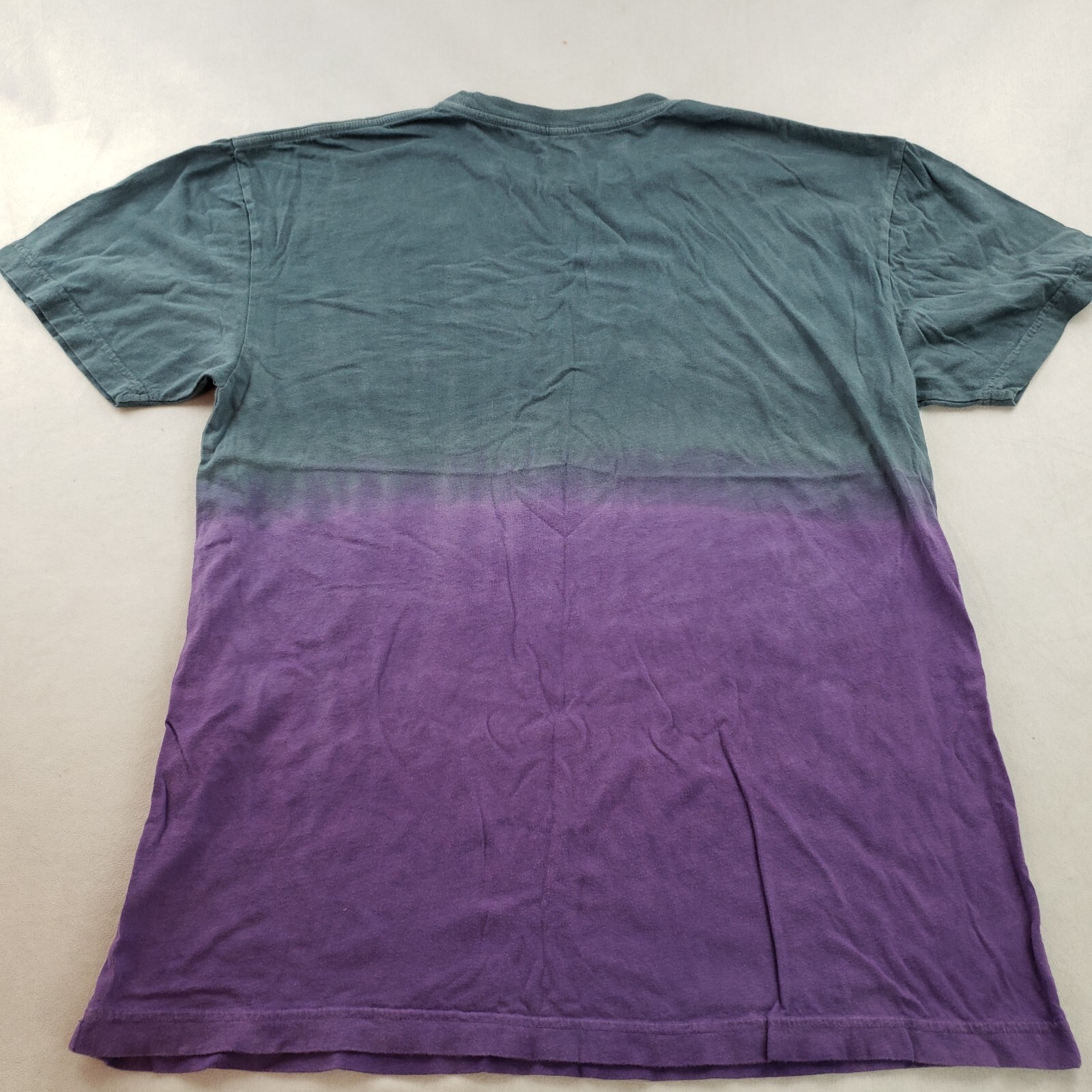 Hybrid Tees Tie Dye 2 Tone Purple Gray T Shirt Soft Comfy Men XL gallery