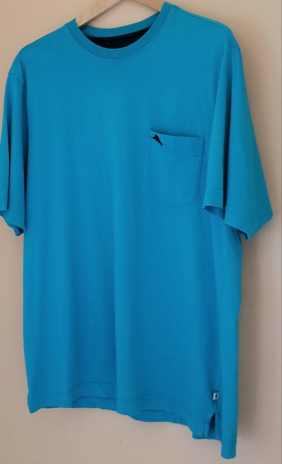 TOMMY BAHAMA Pull-On Bali Skyline T-Shirt CrewNeck Short Sleeve Pocket Logo Sz M gallery