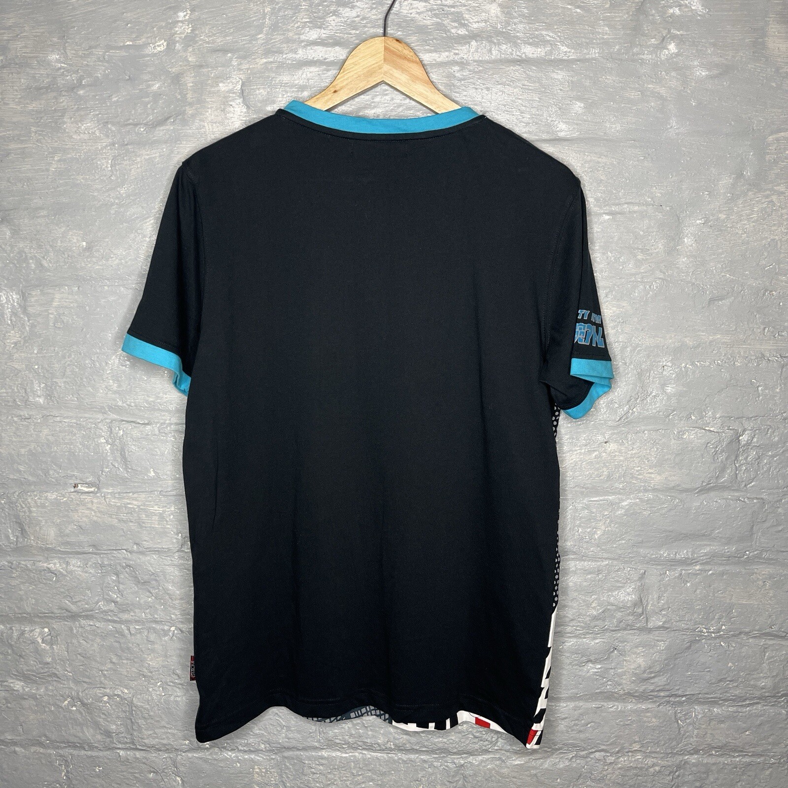 Astro Boy Tezuka Mighty Atom Men's Graphic Print Button V-Neck T-Shirt XL gallery