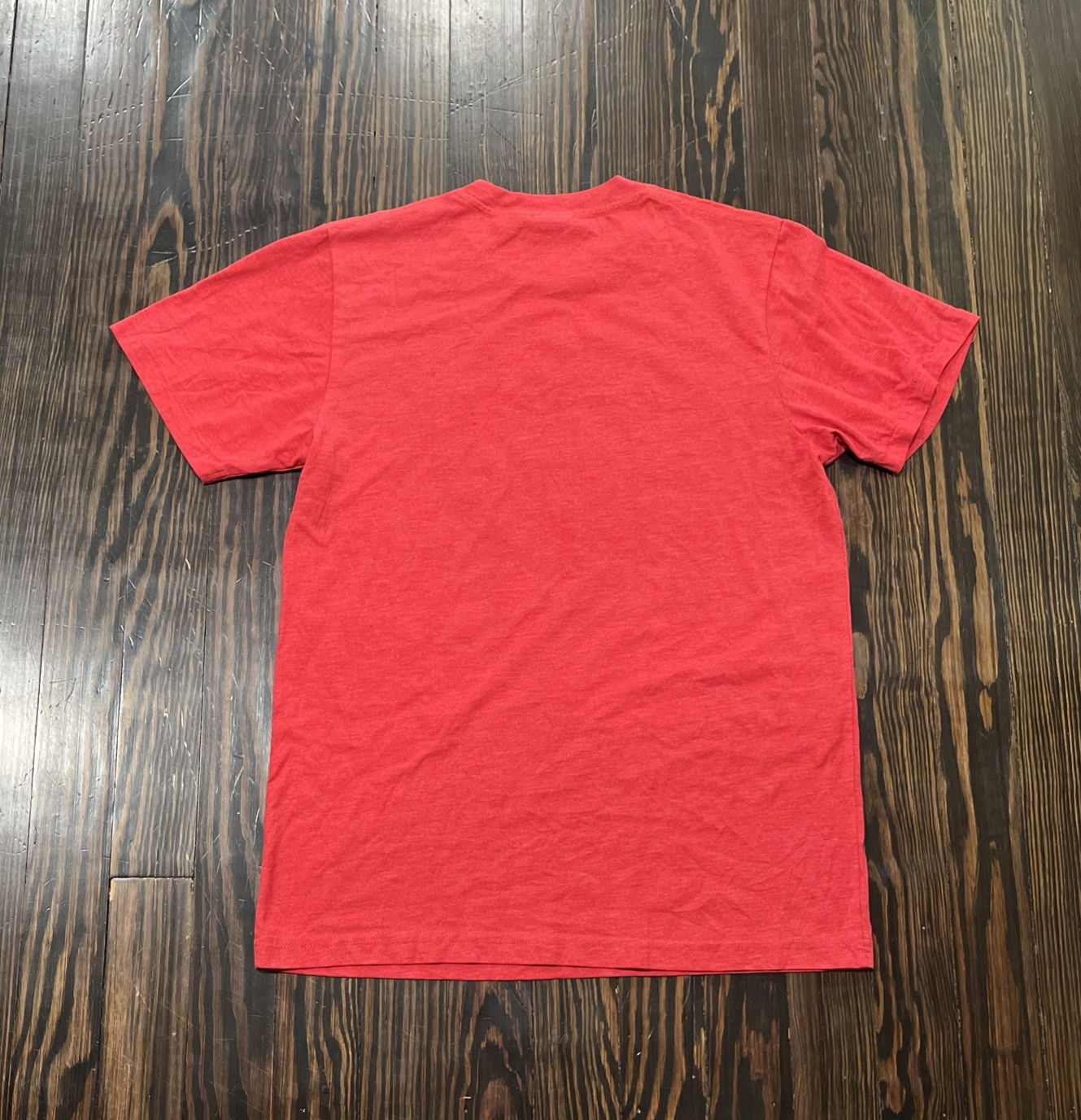 Homage Miami Heat T Shirt Men’s Small Red Polyester Cotton Rayon gallery