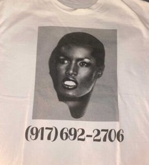 Call Me 917 Grace Jones 917 Shirt Short Sleeve White Unisex S-2345XL BO677