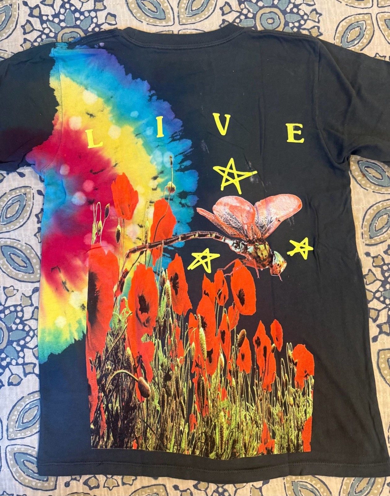 Travis Scott 2019 European Tour exclusive tee size SM gallery