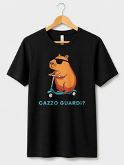 Funny Capibara T-Shirt Men Women T-Shirt Funny Meme Streetwear