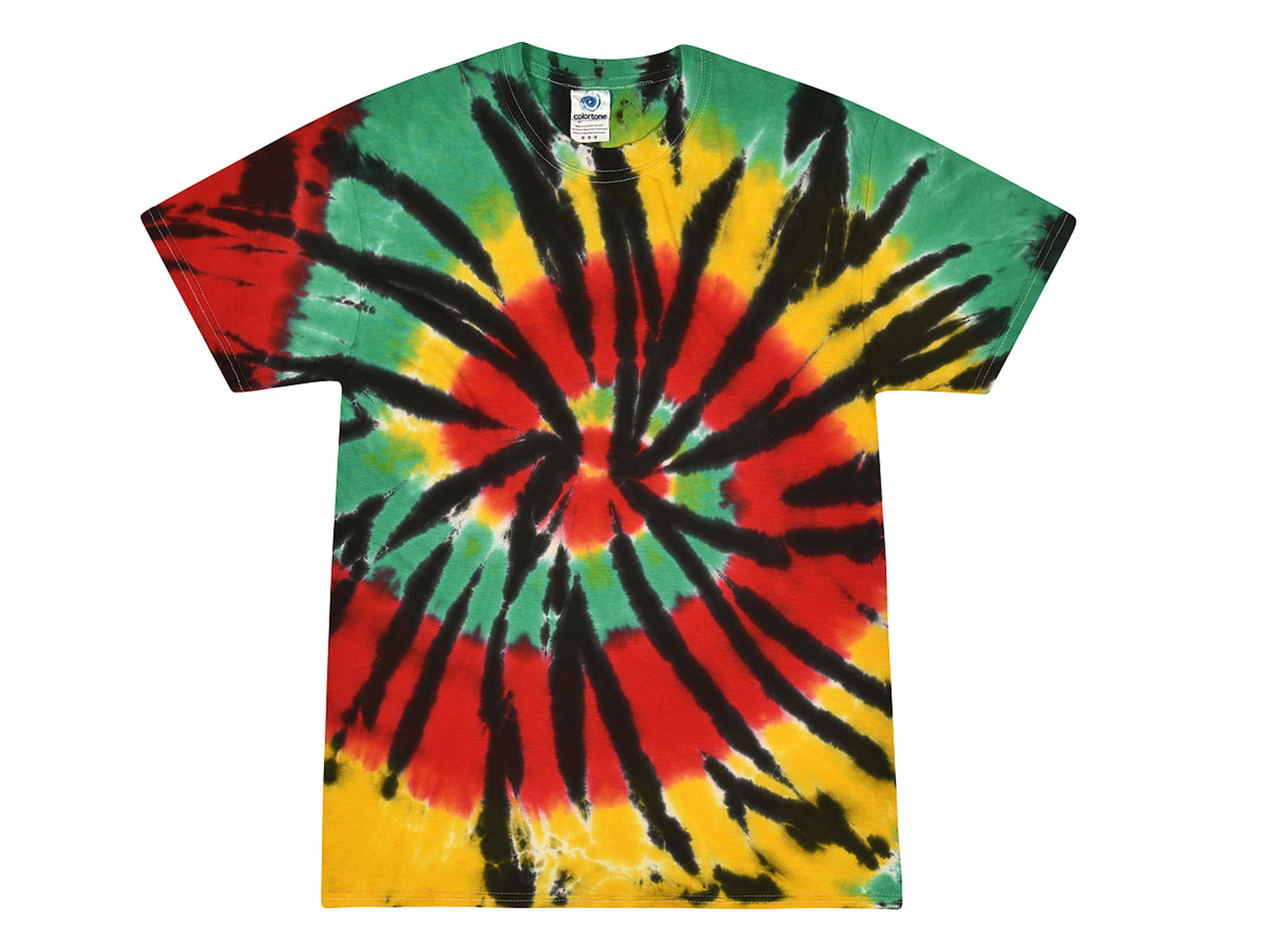 Multi-Color Rainbow New Tie Dye T-Shirts, Kids and Adult S to 5XL, Cotton 100% gallery