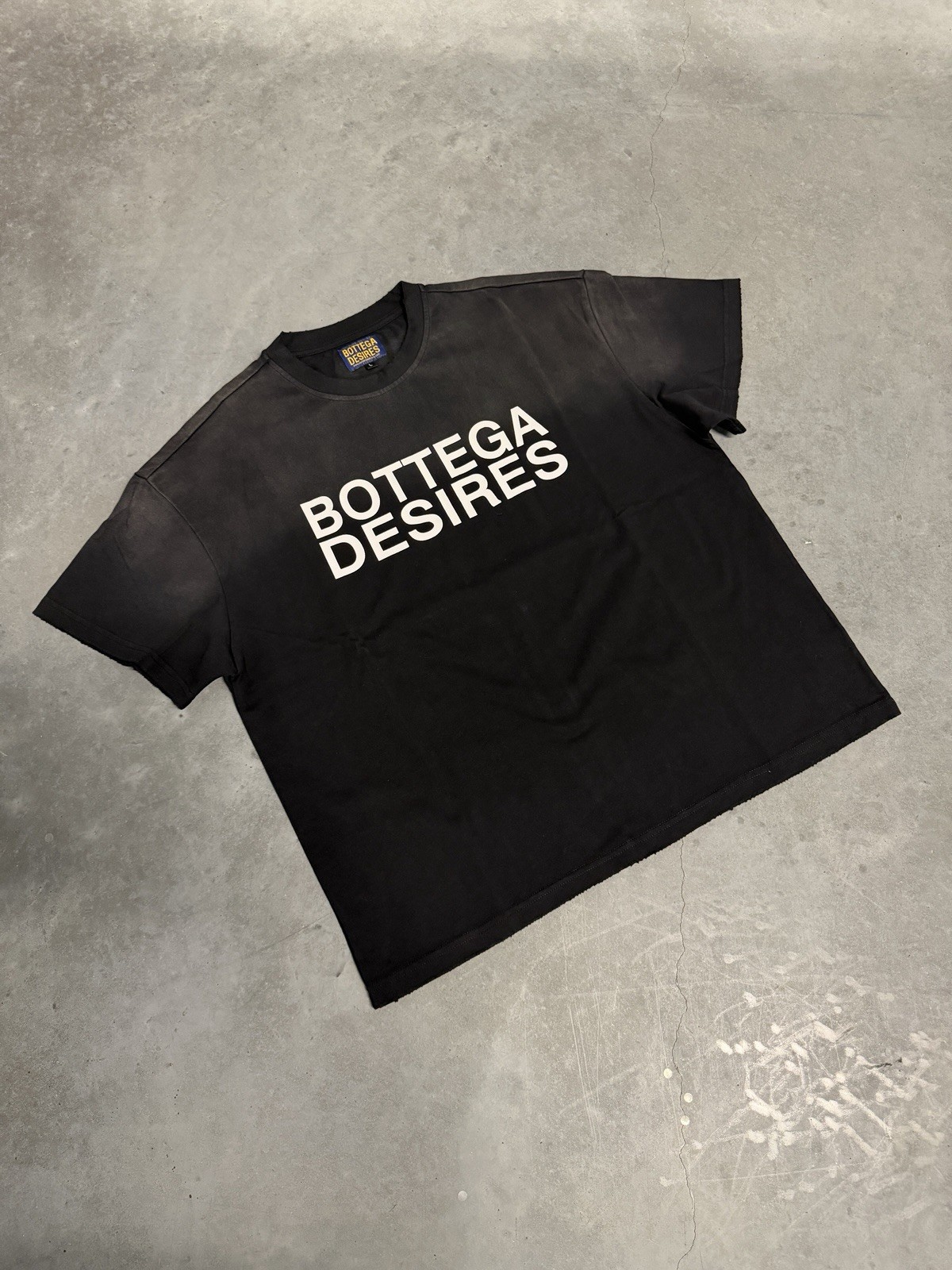 Bottega Desires Souvenir Tee Black 100% AUTHENTIC BRAND NEW FAST SHIPPING gallery