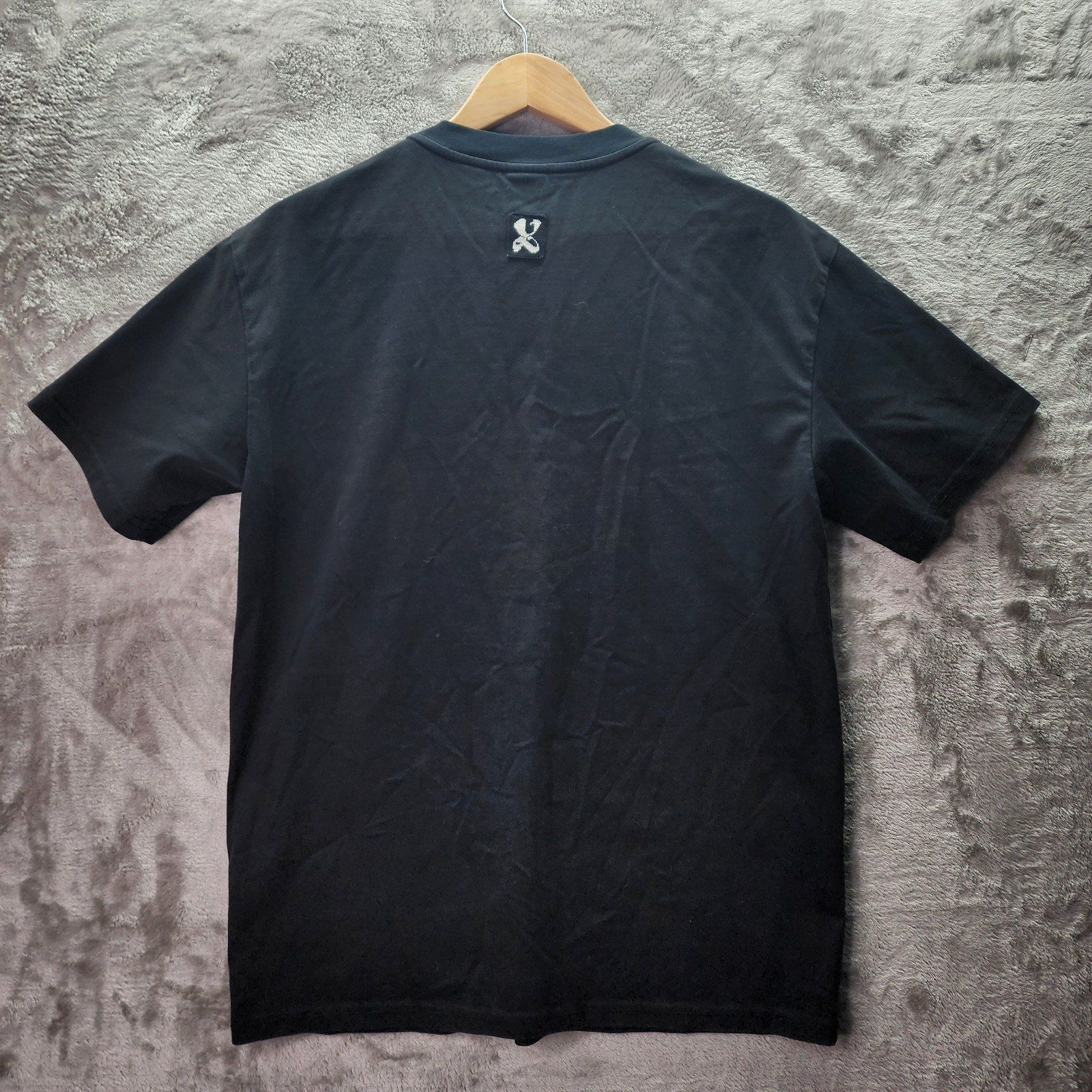 Venia Label Graphic T Shirt Men’s Small Black Conceptual Art Tee gallery