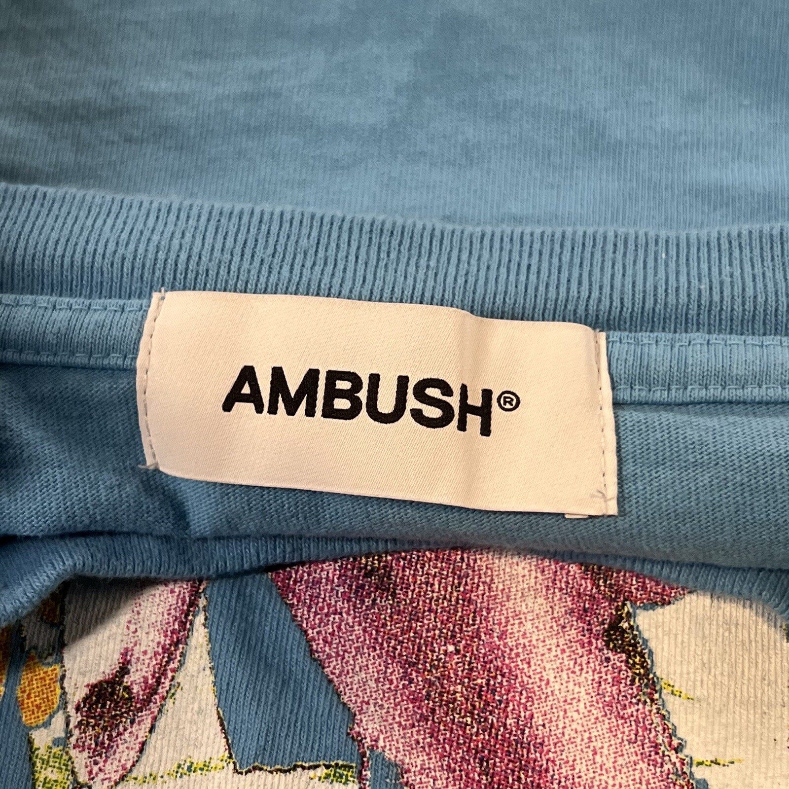 AMBUSH 88Rising Shirt Adult Medium Baby Blue Shark Summer 2022 Joji Niki Music gallery