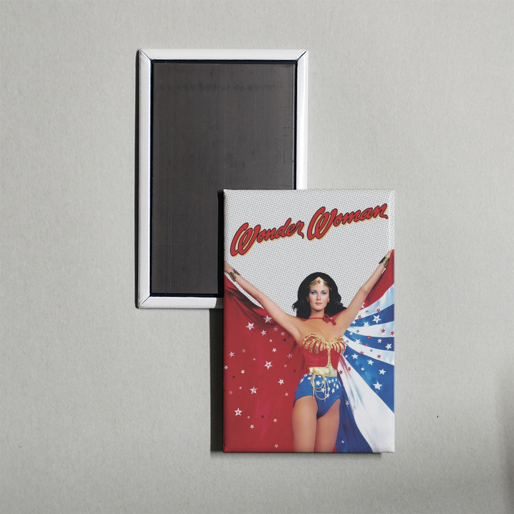 Wonder Woman Mini TV Show Poster Fridge Locker Magnet
