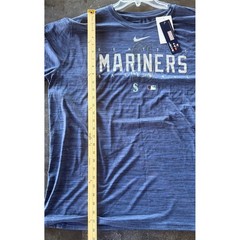 Nike Seattle Mariners MLB Authentic Collection Dri-FIT T-Shirt Mens XXL Blue New